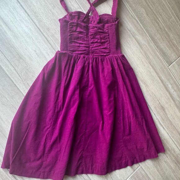 Anthropologie HD in Paris Magenta Sleeveless Dress | Women’s Size 4 - Picture 4 of 8